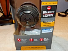 Kwikset 985 Double Cylinder Deadbolt featuring SmartKey in Venetian Bronze - NEW