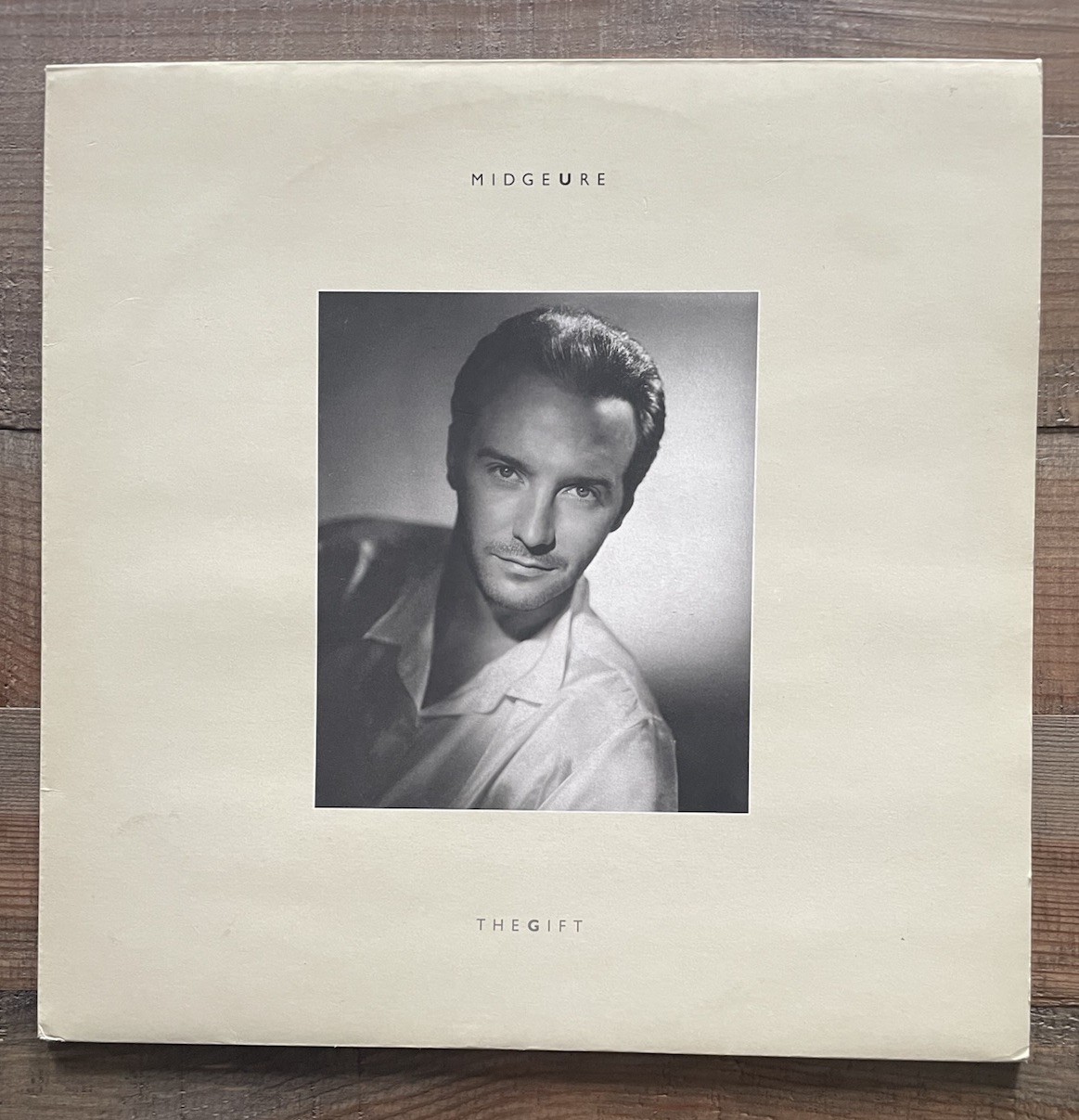 MIDGE URE THE GIFT 33rpm ALBUM RECORD LP VINYL LONG PLAYER USED