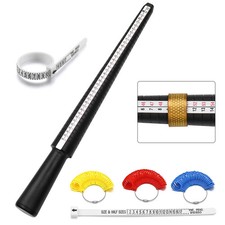 Ring Mandrel Gauge Finger Sizer UK/US Jewelry Measuring Tool