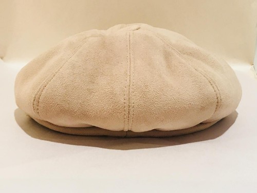 Beige Faux Suede Cap - Picture 5 of 8