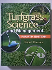 Turfgrass Science and Management 4th Edition Hardcover by Robert Emmons