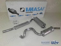 Imasaf Auspuffset Mitteltopf + Endtopf für Lancia Beta Coupe 2000 1980-1985