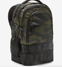 Victoria's  Secret PINK Camo Canpus Limited Ed Backpack  Vintage HTF 