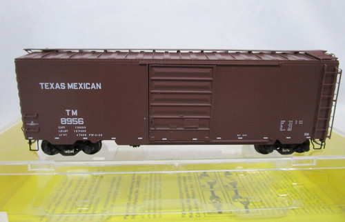 Coche de caja Kadee escala HO TM Texas mexicano 40' PS1 #8956 8' puertas LN OB 5201 | Zustand: Used