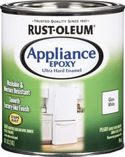 Rust-Oleum 241168 Specialty Appliance Epoxy Paint, Quart, Gloss White 32 Oz