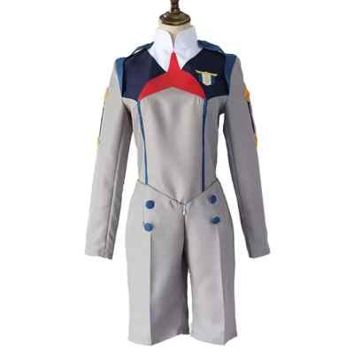 DARLING in the FRANXX Code 016 Hiro Outfit Schuleuniform Cosplay Kostüm Karneval