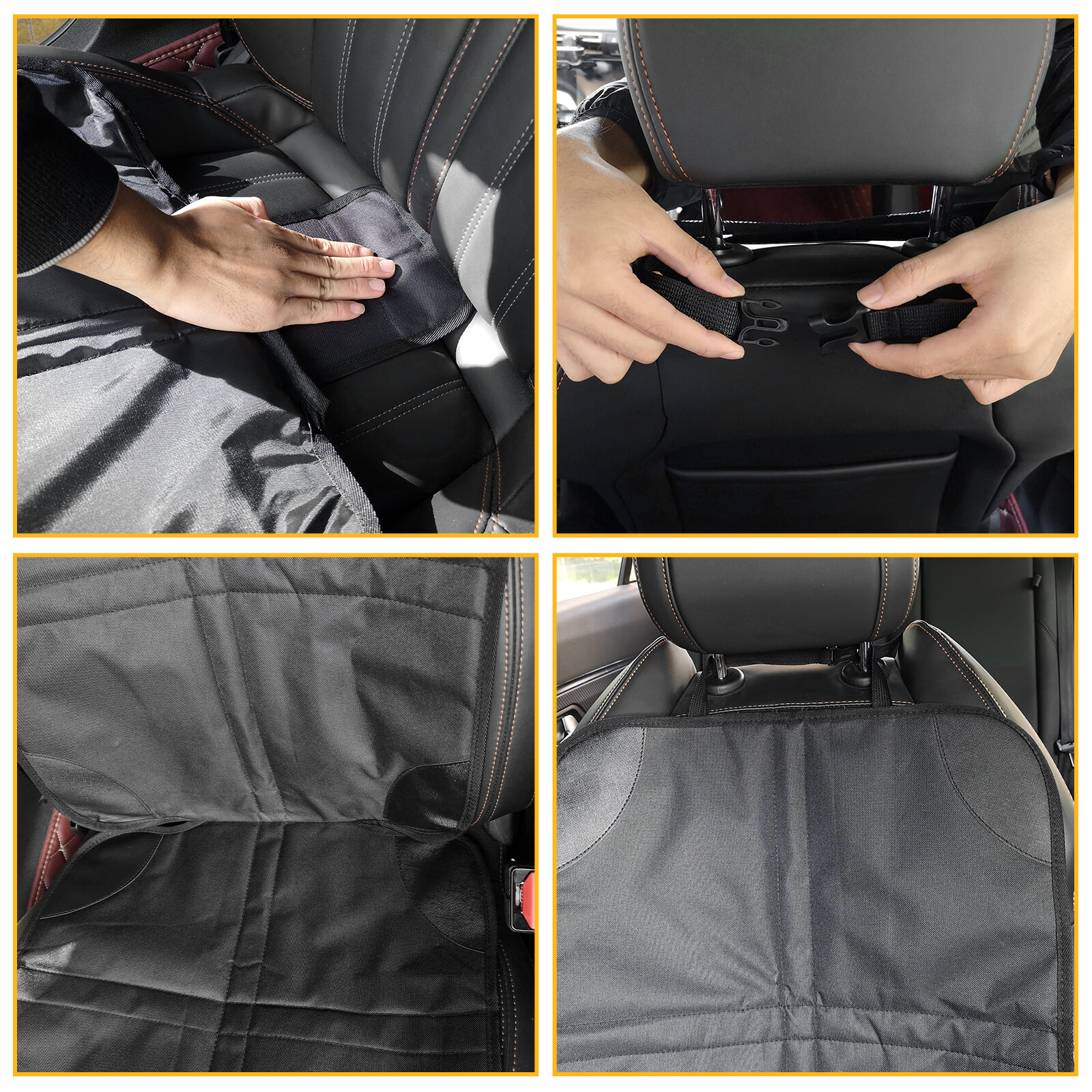 Car Seat Protector for Baby Car Seat Waterproof Car Seat Mat NonSlip