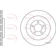 Apec Rear Brake Disc DSK3200 - OE High Quality Precision Engineered Part