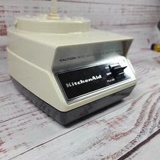 Vintage ~ KitchenAid Food Processor Model KFP400 Base by Hobart - SUPER CLEAN!!