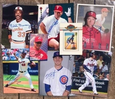 AUTO AUTOGRAPH AUTOGRAPHED SIGNED 8X10 4X6 PHOTO PICTURE TEAM POST CARD LG CARDS