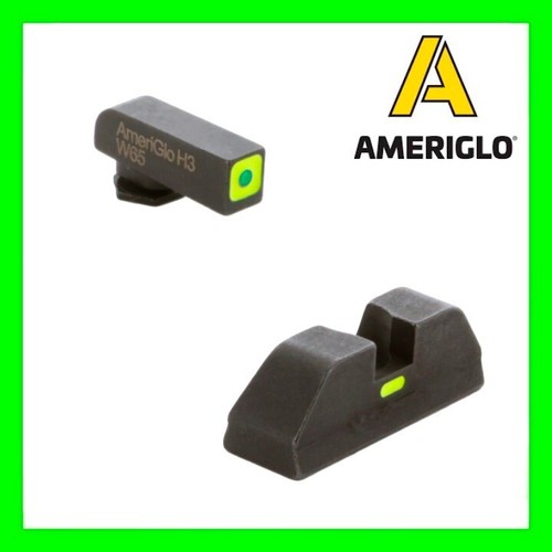 AmeriGlo GL615 CAP Night Sight Set For Glock 20, 21, 29, 30, 31, 32, 36, 40, 41