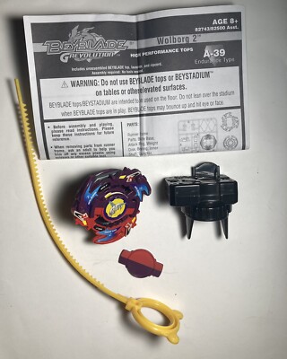 Wolborg 2 A-39 HyperBlades Beyblade HASBRO OLD GENERATION G