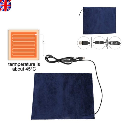 Adjustable Electric Pet Heating Pad Heater Warmer Mat Bed Blanket For