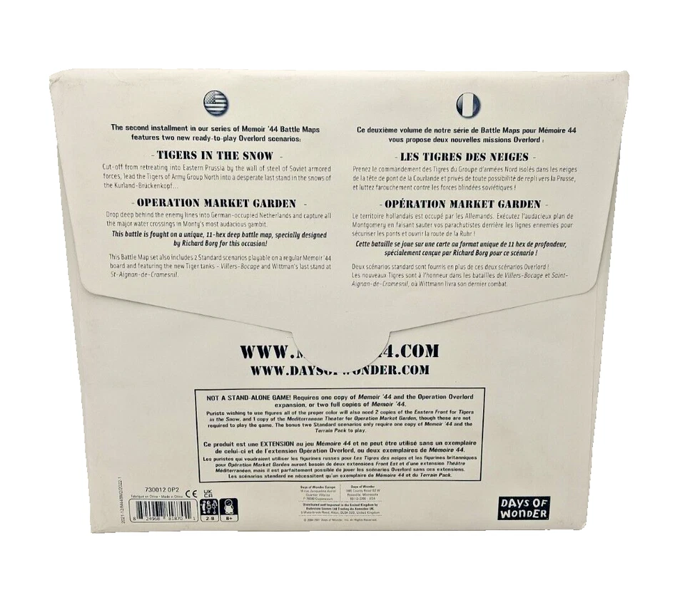 Memoir '44: The Battle Map Series Volume 2 - Tigers in the Snow-Neu OVP 2. Wahl# - Bild 2 von 2