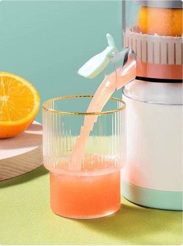 Elektrische Entsafter Presse Saft Tragbar Abschaum Trennung Obstpresse USB - Bild 11 von 14
