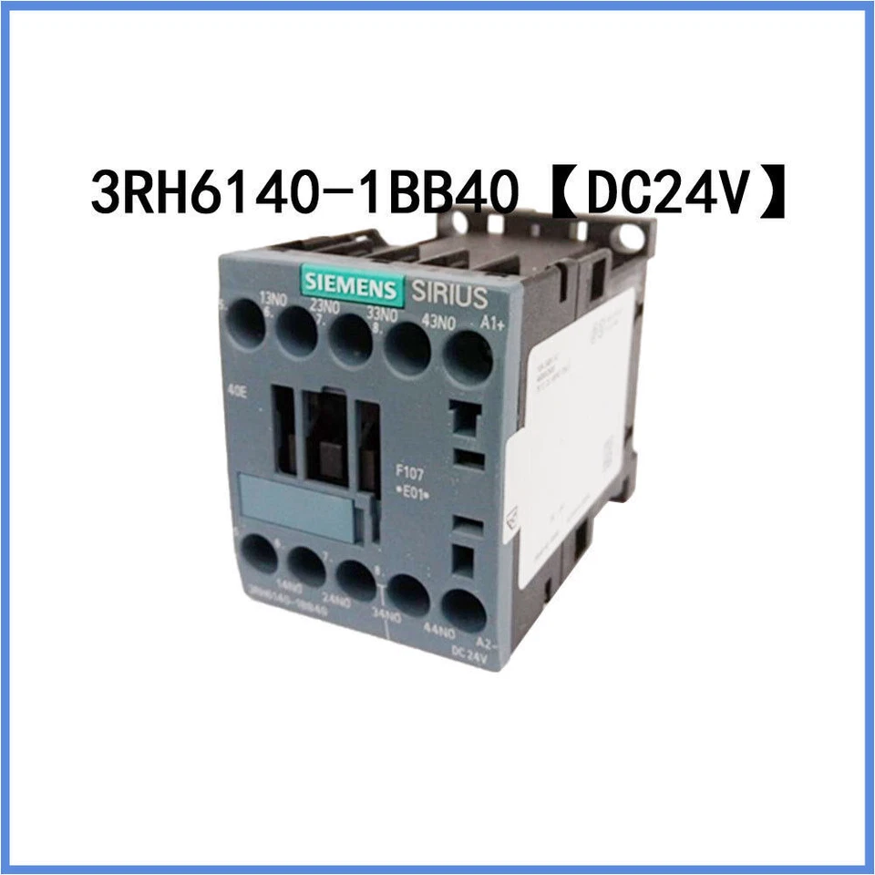 1P SIEMENS 3RH6140-1AB00 1AF00 1AG00 1AN20 1AQ00 1BB40 1BF40 1BM40 Contact relay - Image 4 of 4