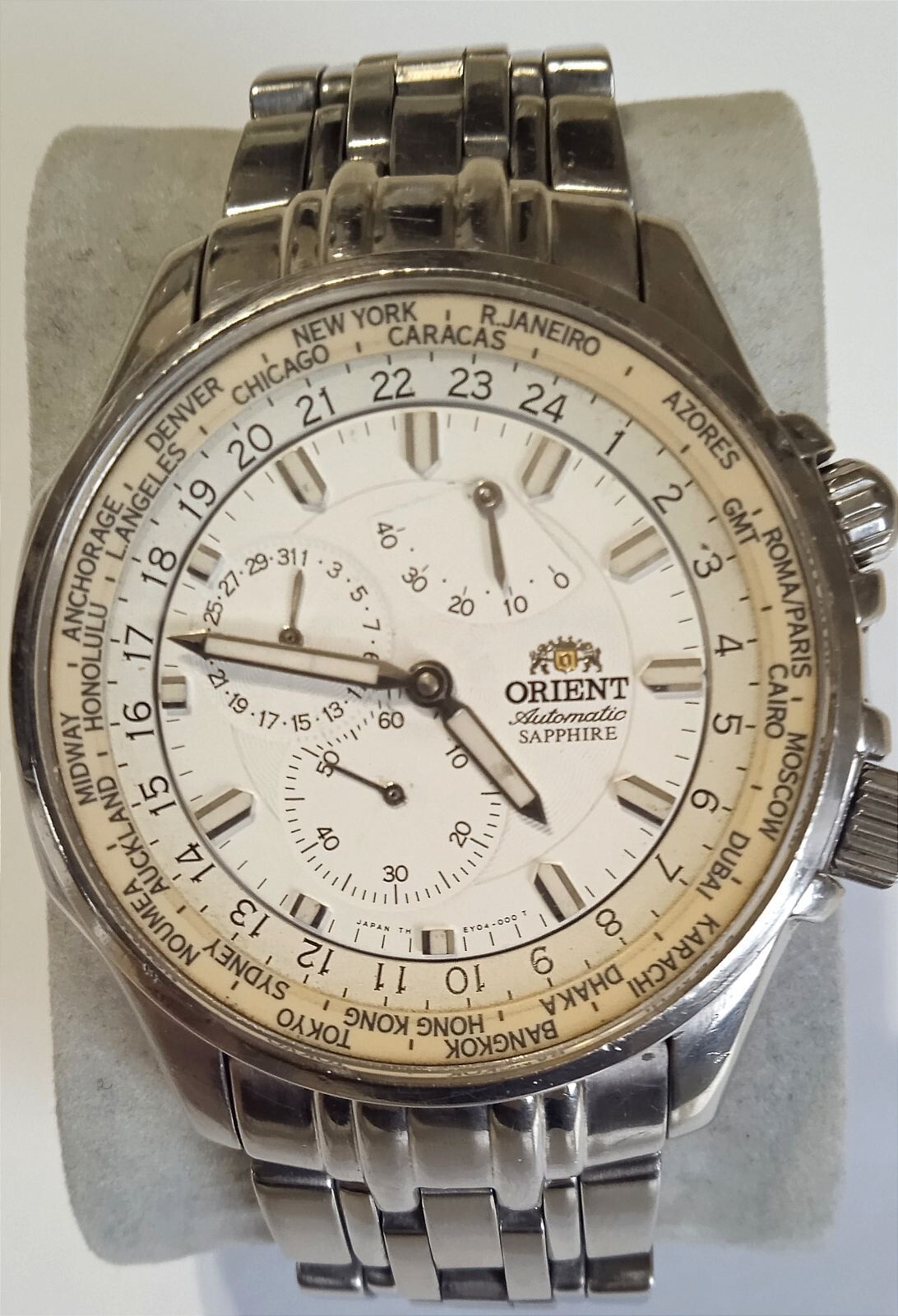 ORIENT Executive World Time -Automatic Watch -CEY… - image 7