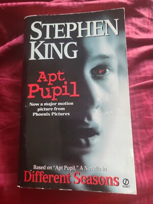 Apt Pupil by Stephen King (1998, 1st Signet Movie Tie-In Edition)   Very Good