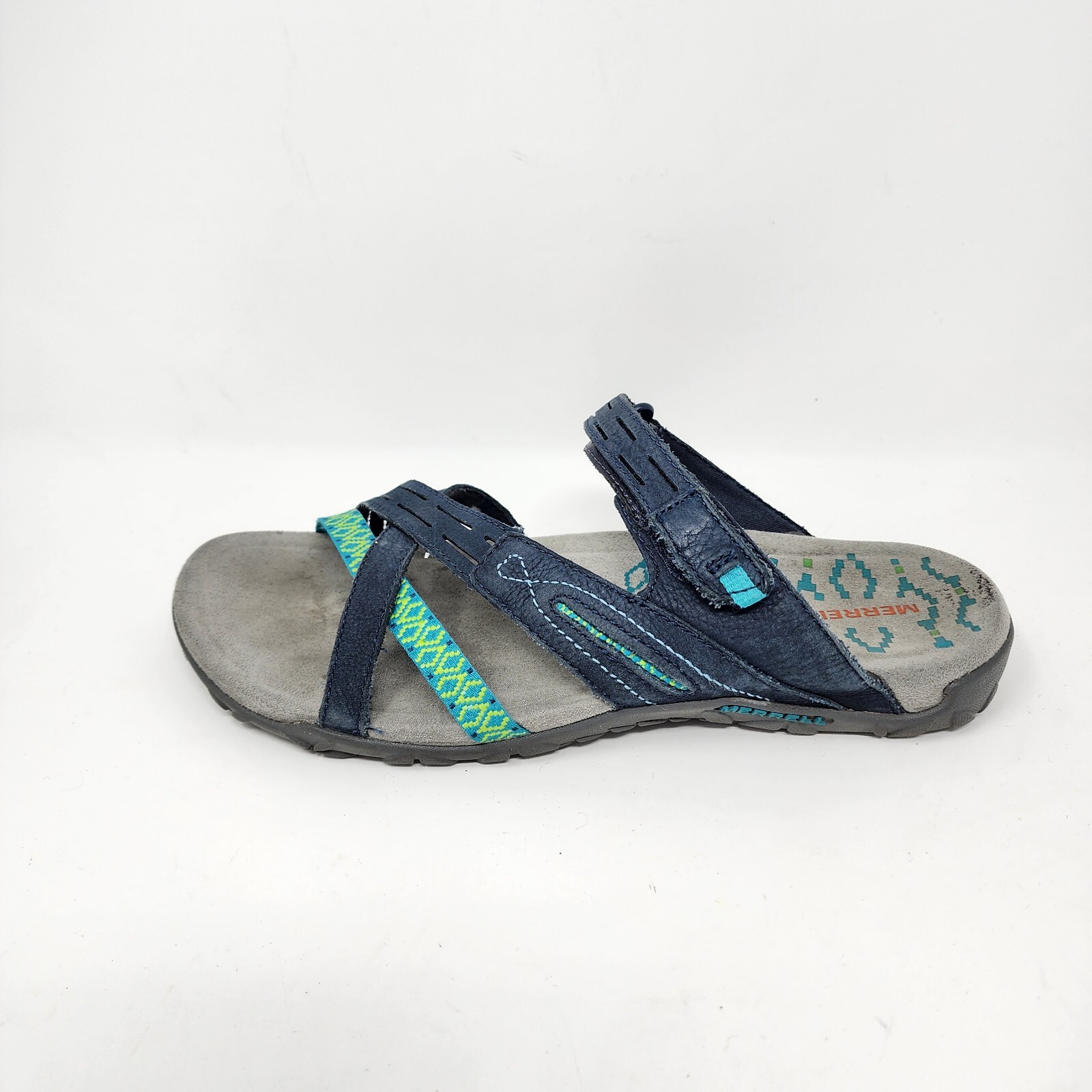 Merrell Terran Post II sandalo donna 8M pelle punta scorrevole perizoma