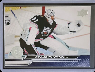 Connor Hellebuyck - 2023-24 Upper Deck Extended Series Hockey #675