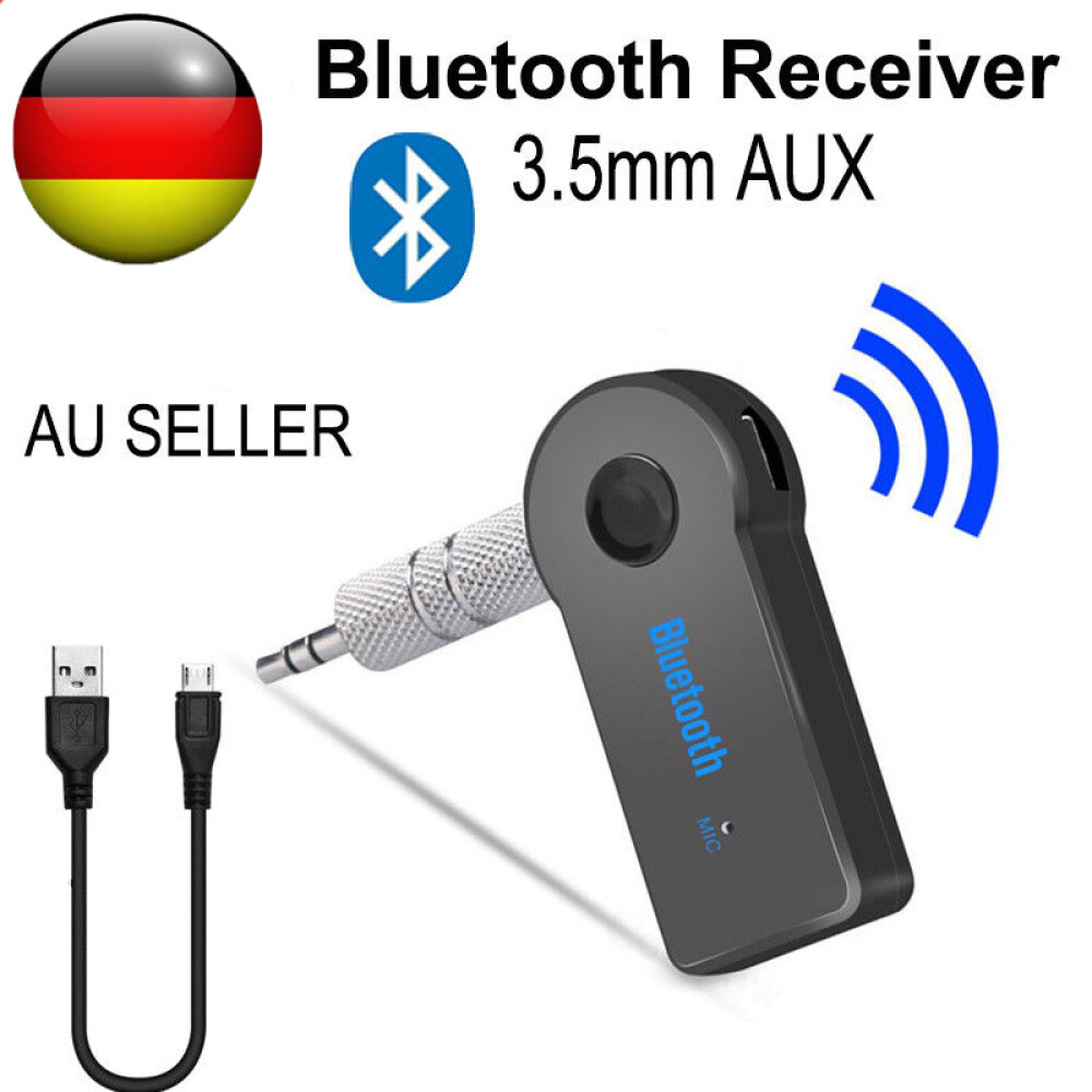 Bluetooth 4.1 Transmitter & Receiver A2DP Audio 3.5mm-Klinkenstecker-Aux-Adapter