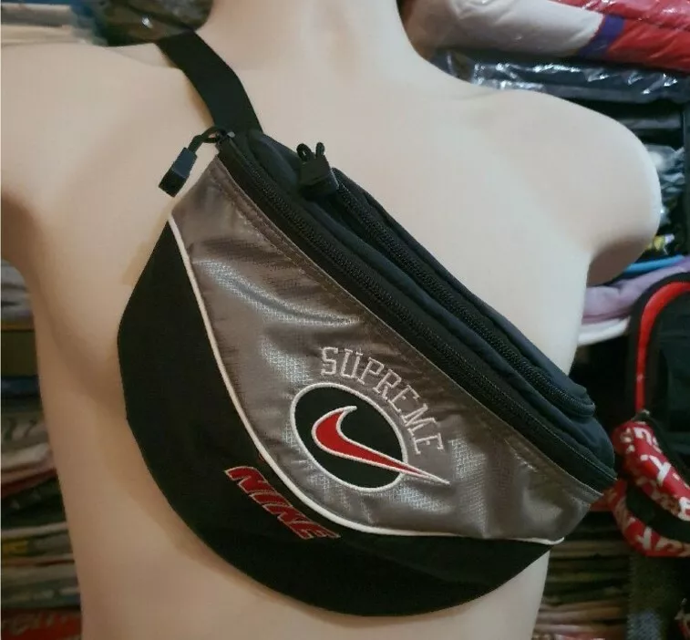 Sac bandoulière / taille / ceinture argent SS19 Supreme x Nike