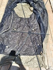 USGI Lite Fighter One Man Tactical Tent  Multi Cam Very Good (112A)