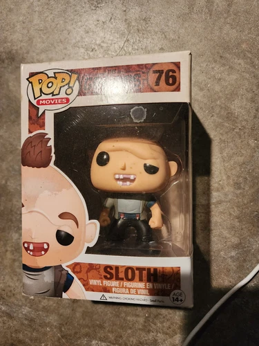 Funko Pop! Vinyl: The Goonies - Sloth #76 - DAMAGED/DIRTY BOX