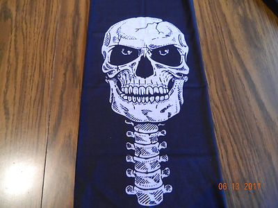 MIP-Skull and spine design Hydro Face Shield Sun Mask 