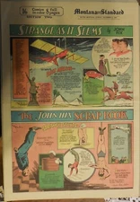 Strange As It Seems: "Acrobatic Stunts" Memorabilia & Lore by Hix from 12/8/1940