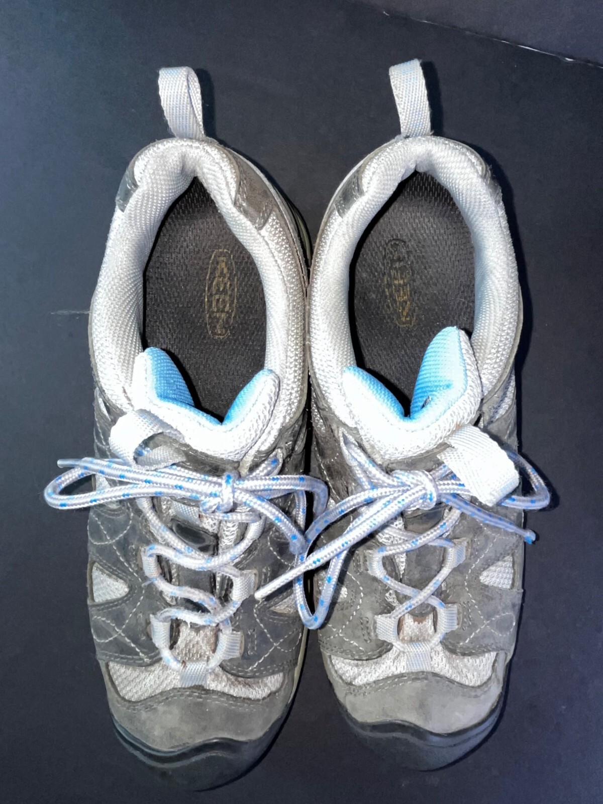 Scarpe da trekking donna KEEN taglia 9 5 CIRCADIA VENT trail grigie stringate comode ottime condizioni