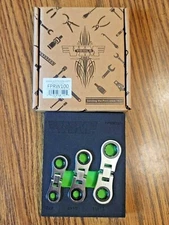 Vim Tools Nano Flex Stubby Metric Ratcheting Wrench Set 7,8,9,10,11,13mm FPRW100