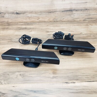Microsoft Xbox 360 Kinect 2 Camera Sensor Bars Model 1414 Untested