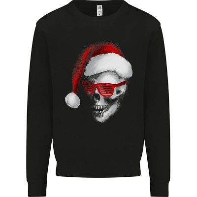 Felpa Di Natale Con Babbo Natale Per Uomo – Maglione Invernale A Coste Senza Cappuccio, Merry Christmas Divertente, Taglie S-XXXXXL