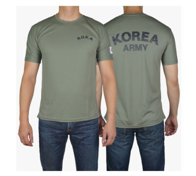 Korean Army ROKA T-Shirt | Korea Army Tactical Military Top