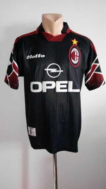 Football shirt soccer AC Milan Third 1997/1998 Lotto ...