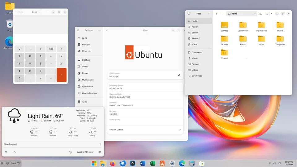 Ubuntu 24.10 Preinstalado 2.5" 180GB SSD - Windows 11 Tema #6 Foto 2 de 4