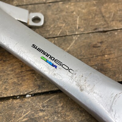 Vintage Shimano 600 Tri Color Crank Arm Right 172.5 mm FC-6400 130 BCD 172.5 mm