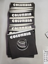 45 RPM 7" RECORD SLEEVES CO. SLEEVE 100 PACK SEE PHOTOS - Columbia SLV200-5