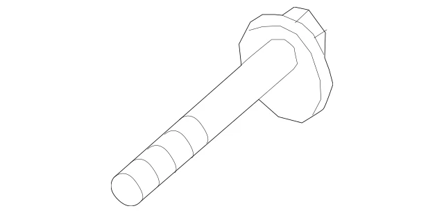 Paquete de 3 pernos inclinables de alineación trasera Lincoln Corsair 2020-2024 OEM W720118-S439 Foto 2 de 4