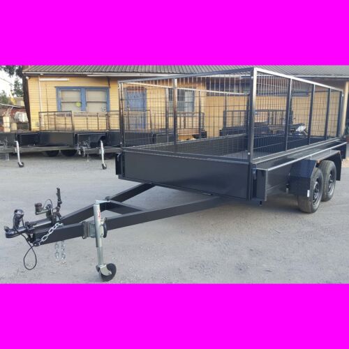 12x6 GALVANISED TANDEM TRAILER 12 X 6 CAGE TRAILER 2000KGS also got 10x6 - Picture 1 of 10