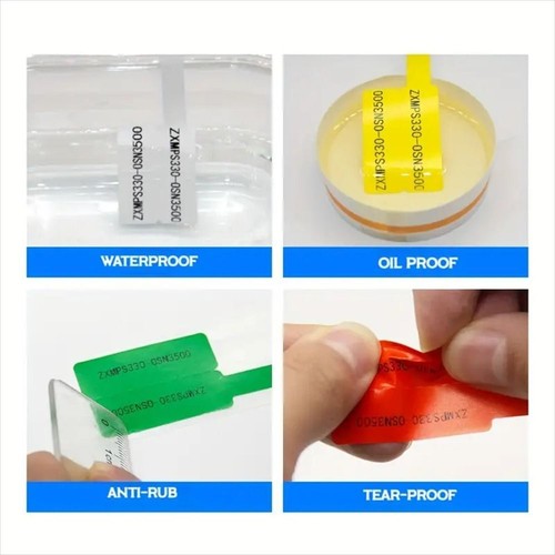 Can Write On Cord Labels Makers Waterproof Label Stickers Wire Labels - 第 7/20 張圖片