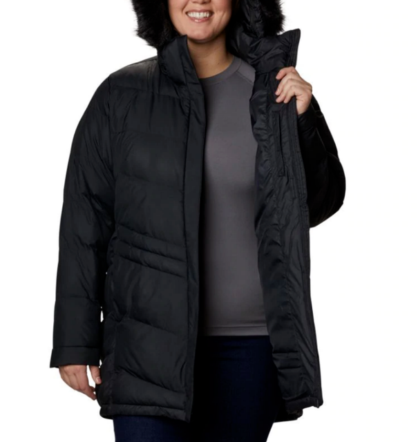 Columbia Womens Black Faux Fur Lined Puffer Coat Outerwear Plus 3x BHFO 5935 for sale online | eBay