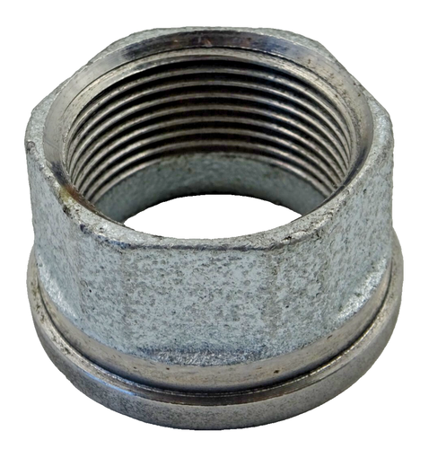 +GF+ Temperguss Verschraubung Rohrfitting Fitting Rohr 1 1/4" IG / IG - verzinkt - Bild 4 von 6