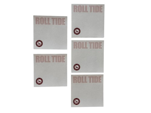 Almohadilla de notas adhesivas Alabama Crimson Tide paquete de 5