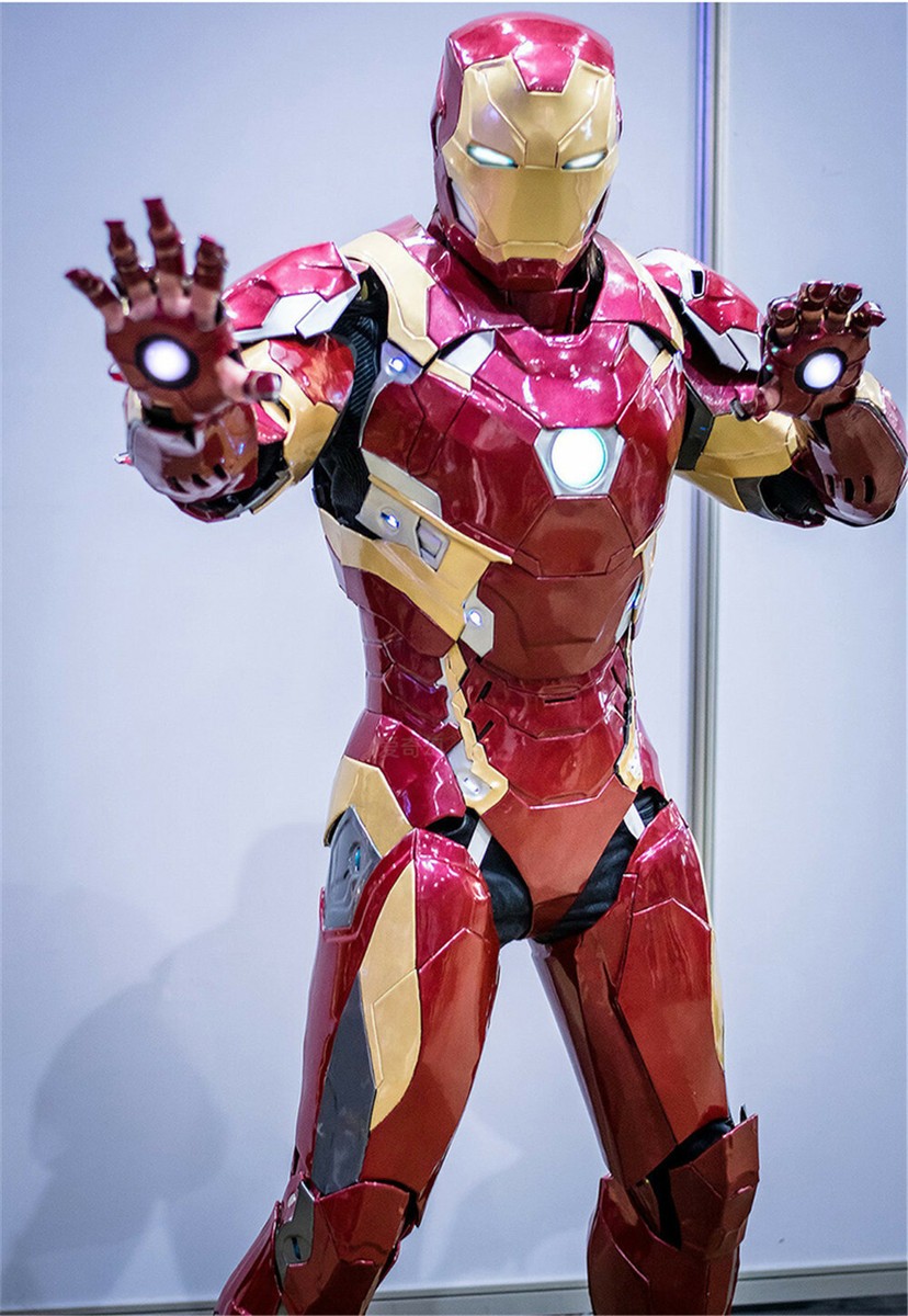 Iron Man Armor Wearable Suit EVA White Model Props COS Suit Iron Man Armor Wearable Suit EVA White Model Props COS Suit