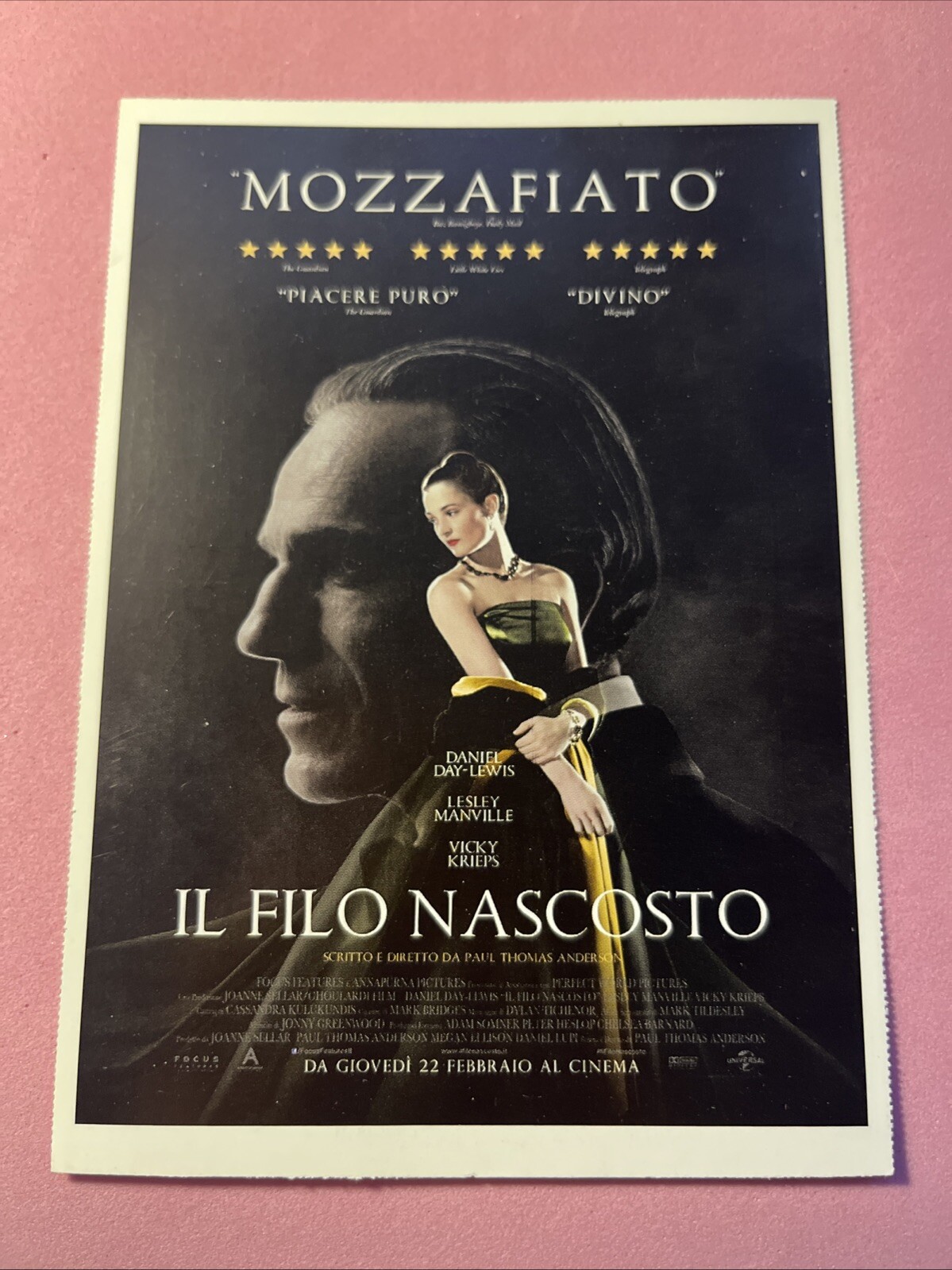 Locandina di Il filo nascosto (2017)