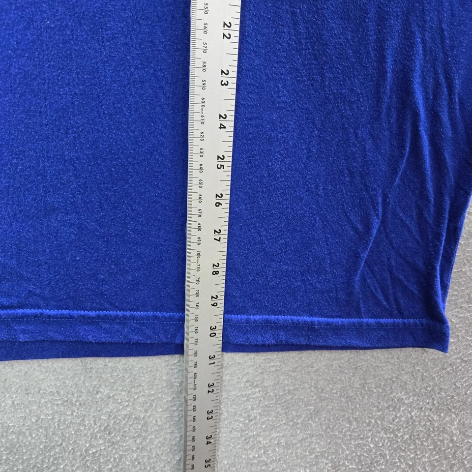 Rogue Men Shirt Medium Blue American Made Crew Neck Short Sleeve Pullover Tee - Image 3 of 4