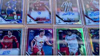 Soccer Cards Mystery 30 Card Pack - AUTOGRAPH, NUMBERED, PARALLEL, INSERT, BASE