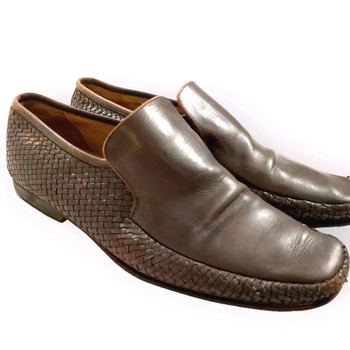 BALLY Havanna Suede Loafers Brown Made in Switzerland 12 Vintage BALLY of SWITZERLAND Dark Brown Slip on Parawet  main image 3